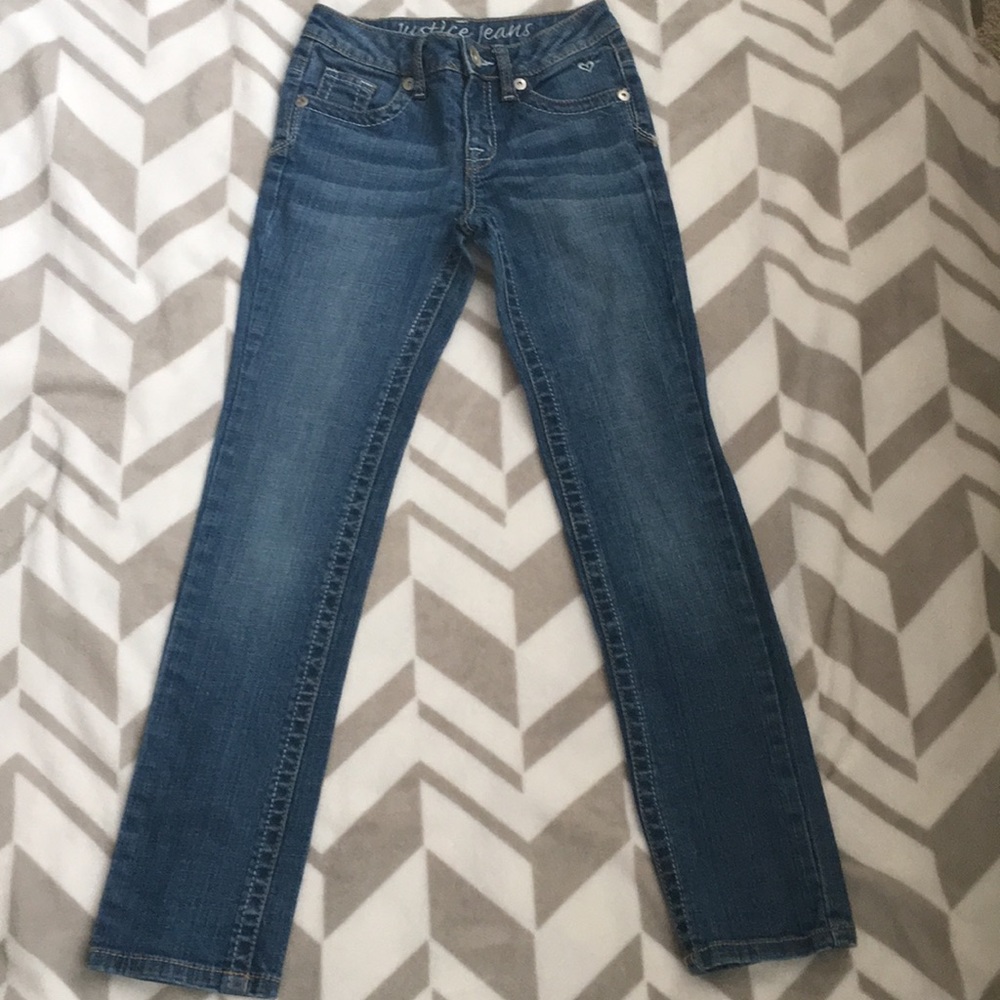Girls justice jeans size 10S